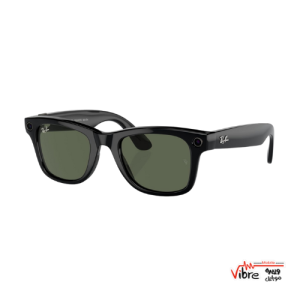 خرید عینک دوربین دار ریبن مدل Ray-Ban Meta – Wayfarer (Standard) Smart Glasses – Matte Black, Polarized Gradient Graphite