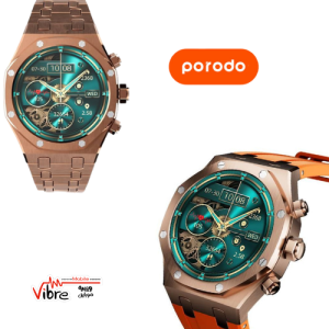 ساعت هوشمند پرودو مدل   Porodo Cristallo AP Amoled Rose Gold خرید