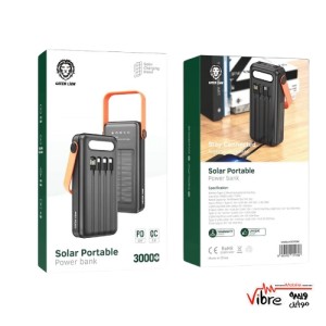 خرید Green solar power bank 30000mAh