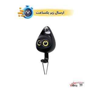 هوک آویز گربه چشمک زن مدل Cartoon Wall Decoration Hook Strong Adhesive Cat Sticker.