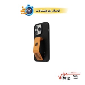 قاب آیفون 14 پرومکس مدل LEVELO MORPHIX GRIP STAND LEATHER CASE