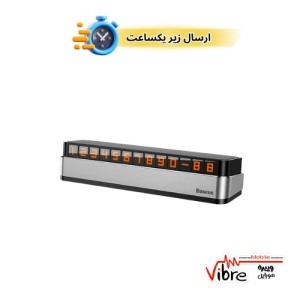 هولدر شماره تلفن پارک شبرنگی خودرو بیسوس مدلBASEUS Car Holder Temporary Parking Card Phone Number Card Plate