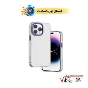 قاب شفاف آیفون 14 پرو مکس مدل Sensa Clear Case for iPhone 14 Pro Max
