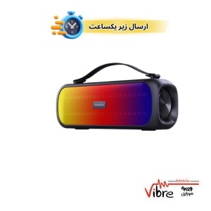 اسپیکر بلوتوثی قابل حمل پورودو مدل Porodo SOUL Soundtec Basic Speaker with RGB