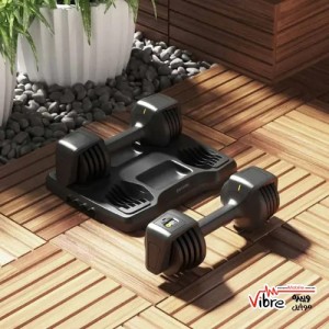 دمبل هوشمند پرودو مدل Porodo 12.5 LB Double Adjustable Smart Dumbbell