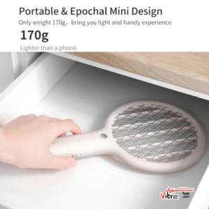 حشره کش شارژی راکتی شیائومی مدل mini electric mosquito swatter DSHJ-S-1914