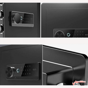 سیف باکس هوشمند اثر انگشتی گرین لاین مدلGreen Lion Digital Safe Box with Fingerprint Lock - Black