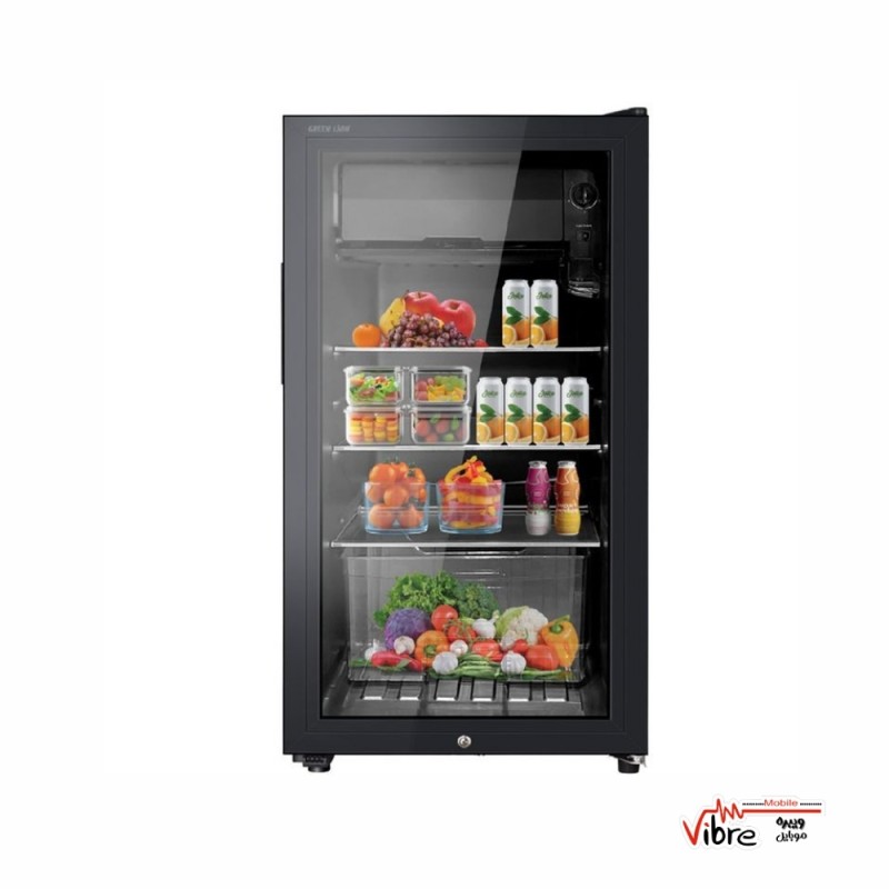 یخچال ویترینی گرین&zwnj;لاین 83 لیتری مدل Green Lion Mini Refrigerator 83L