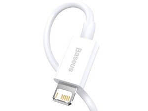 خرید کابل فست شارژ پاوربانکی لایتنینگ به یواس‌بی 25 سانتی‌متری بیسوس Baseus Superior Cable USB to Lightning 2.4A CALYS-02