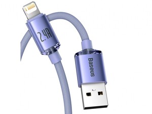 کابل لایتنینگ 2 متری بیسوس Baseus CAJY0000101 Crystal Shine 2m Lightning Cable