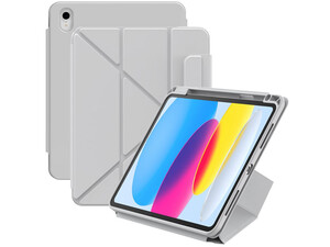 کاور کتابی مگنتی آیپد 10 اینچ 2022 همراه با جای قلم بیسوس Baseus Minimalist Series Magnetic Case Ipad 10 2022 ARJS040301