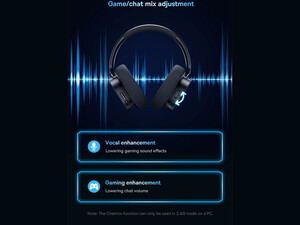 هدست گیمینگ بیسیم بیسوس Baseus AeQur GH02 Gaming Wireless Headphone A00050800211-00