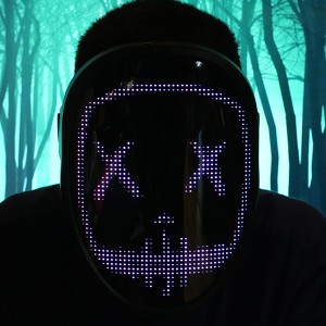 ماسک صورت LED ویوو با بلوتوث و پاوربانک