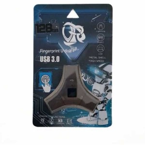 فلش مموری اثر انگشت 128 گیگ با Type-C و لایتنینگ