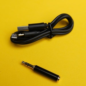 میکروفون بی‌سیم XIAOKOA | تایپ C با باتری 400mAh و برد 50 متر