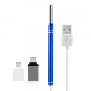 آندوسکوپ هوشمند گوش HD Video Endoscope | تمیزکننده ایمن با سنسور CMOS