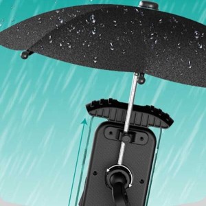 هولدر موبایل موکسوم با چتر برای موتورسیکلت
