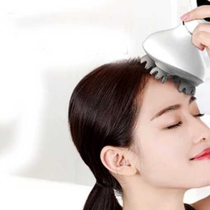 ماساژور هوشمند سر و بدن 3 بعدی | 28 گره سیلیکونی با شارژ تایپ سی