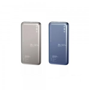 پاوربانک فوق نازک سوپر فست شارژ 10000 آمپری ریمکس Rpp-636 10000Mah