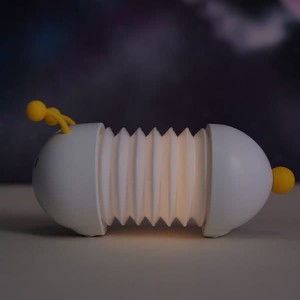 چراغ خواب سیلیکونی کرم شب تاب شارژی