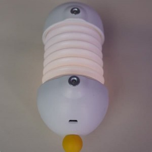 چراغ خواب سیلیکونی کرم شب تاب شارژی