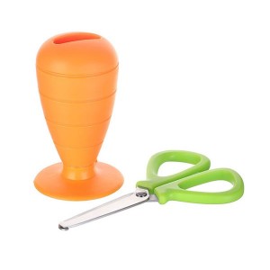 قیچی هویجی مینیسو Scissors Carrot | فانتزی رومیزی با تیغه استیل