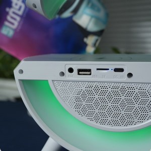 اسپیکر RGB دار وایرلس شارژ طرح G | بلوتوث با صدای واضح