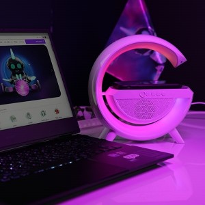 اسپیکر RGB دار وایرلس شارژ طرح G | بلوتوث با صدای واضح