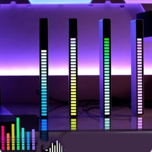 ساند بار اکولایزر RGB دار حساس به صدا