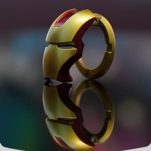 محافظ تزئینی استارتر خودرو طرح آیرون من با نصب آسان