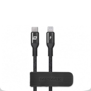 کابل لایتنینگ مومکس مدل DL31D | شارژ سریع PD3.0 و نگهدارنده سیلیکونی