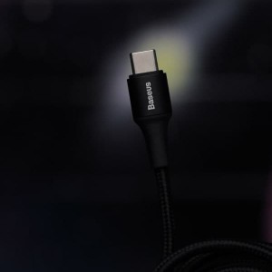 کابل سریع دو سر تایپ سی و لایتنینگ باسئوس | شارژ سریع 60W PD