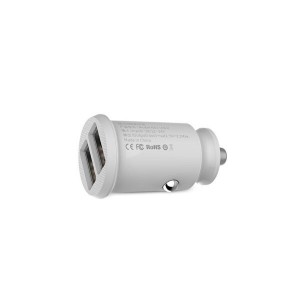شارژر فندکی باسئوس مدل C8-K | دو درگاه USB با شارژ سریع 3.1 آمپر
