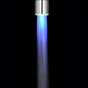 سر شیر آب هفت رنگ LED با رقص نور RGB بدون برق