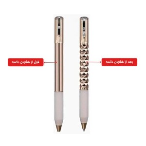 روان‌نویس مدل Luxury | قلم لوکس با طراحی مشبک و ساده