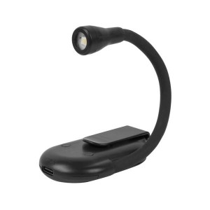 چراغ مطالعه شارژی گیره‌ای Mini Clip LJC-182 | ۳ وات با چرخش ۳۶۰ درجه