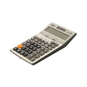ماشین حساب کاسیک CASIC DJ-240D-SV | 14 رقمی با تشخیص اصالت اسکناس