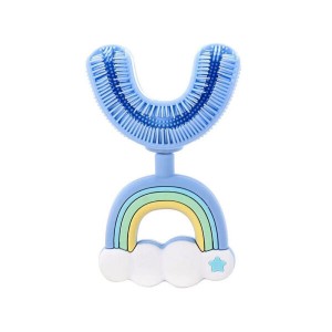 مسواک چرخشی کودک 360 درجه سایز M | مسواک سیلیکونی نرم و ایمن