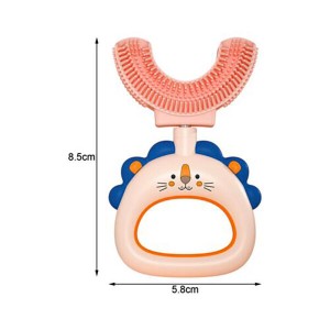 مسواک چرخشی کودک 360 درجه سایز M | مسواک سیلیکونی نرم و ایمن