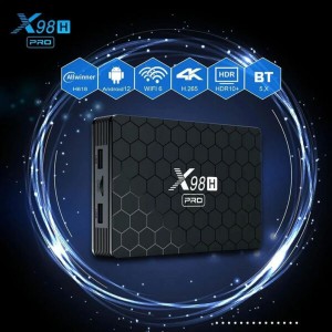 اندروید باکس X98H Pro مدل 4G/64G | پخش 4K با ۴ گیگ رم و ۶۴ گیگ حافظه