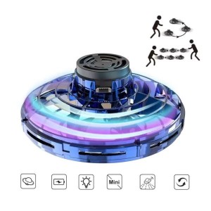 اسپینر پرنده شارژی RGB دار | اسباب‌بازی پروازی با نورپردازی جذاب