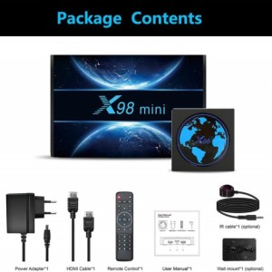 اندروید باکس X98mini مدل 4G/32G | پخش 4K با ۴ گیگ رم و ۳۲ گیگ حافظه