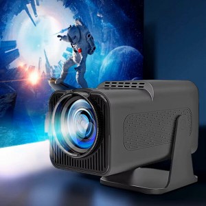 ویدئو پروژکتور قابل حمل HY320 | رزولوشن 720P با پخش 4K و صفحه 150 اینچ