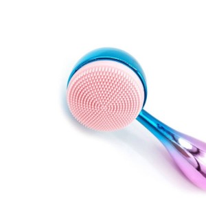 فیس براش دستی مدل CX-001 | دوطرفه با سری نرم و سیلیکونی برای پاکسازی صورت