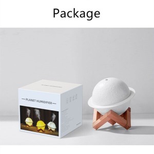 دستگاه بخور و رطوبت ساز سرد Moon Planet Humidifier | SX-E323 با چراغ خواب