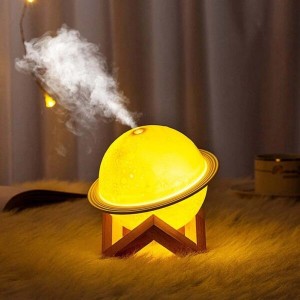 دستگاه بخور و رطوبت ساز سرد Moon Planet Humidifier | SX-E323 با چراغ خواب