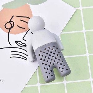 دمنوش ساز سیلیکونی Mr Tea | گنجایش ۲ قاشق چای‌خوری با طراحی آدمک
