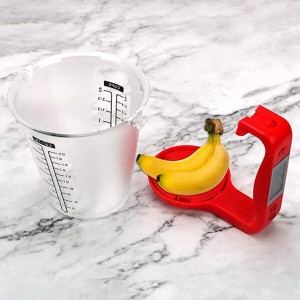 ترازوی آشپزخانه پارچ‌دار مدل Cup | اندازه‌گیری تا ۱۰۰۰ گرم
