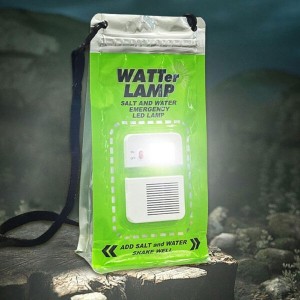 چراغ اضطراری Watter Lamp | 3 LED با آب و نمک، 50 لومن