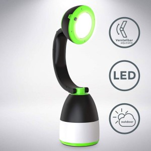 چراغ دستی شارژی 3 کاره Multifunction | پاوربانک و چرخش 360 درجه